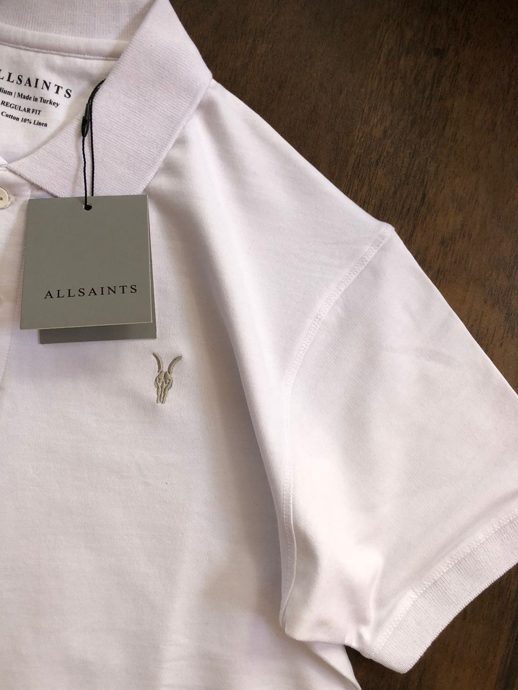 All saint Polo neck t-shirt