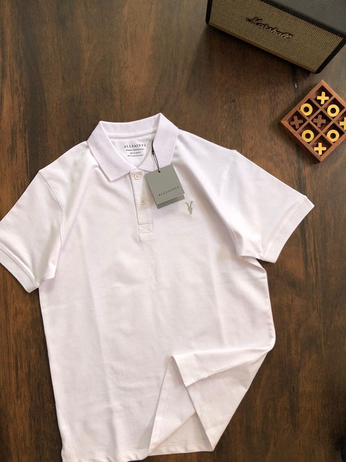 All saint Polo neck t-shirt